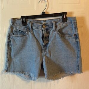 Light Blue Denim Women's Cutoff Shorts